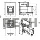 Чугунная печь для бани Везувий Легенда 16 (270) Талькохлорит