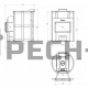 Дровяная печь для бани Термофор Кольчуга 14-18 (панорамная дверца со стеклом+парогенератор)