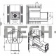 Дровяная печь для бани Везувий Скиф Стандарт 16 (ДТ-3)