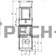 Каминная топка Hoxter SF 31.40 – 37/50