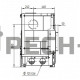 Каминная топка Hoxter SF 55.24 – 70/40/38L