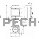 Каминная топка Hoxter HAKA 63/51 (с аккумулятивным комплектом)