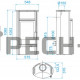 Печь-камин ABX Pori 5 (серая сталь, талькохлорит)