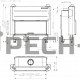 Каминная топка Romotop HEAT 3G L 110.50.01