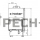 Каминная топка Hoxter ECKA 67/45/51Lh (стальной теплообменник)