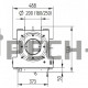 Каминная топка Hoxter HAKA 37/50G (стальной теплообменник с вертикальным выходом)