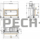 Каминная топка Brunner Architektur-Kamin 45/101 (с подъёмом)