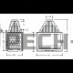 Каминная топка Invicta Double Face 800 (Дабл Фейс 800)