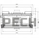 Каминная топка Palazzetti Sunny Fire 80 Front