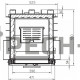 Каминная топка Palazzetti Sunny Fire 40 V