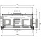 Каминная топка Palazzetti Sunny Fire 100 Front