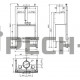 Каминная топка Palazzetti Ecomonoblocco 78 Front