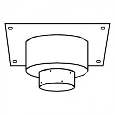 Комплект подключения Focus для подвесных моделей под каменной кладкой дымохода