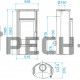 Печь-камин ABX Pori 5 (серая сталь)