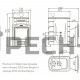 Дровяная печь для бани Термофор (TMF) Ангара 2012 Inox Витра ЗК