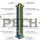 Комплект дымохода ECOOSMOSE "OSMOTEC" D=140 мм. Одноходовой 12 пм