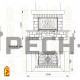 Камин Мета (облицовка Тотем 700 с топкой Аксиома)