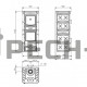 Отопительно-варочная печь с водяным контуром La Nordica TermoNicoletta Forno D.S.A.