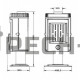 Печь-камин Invicta Mesnil