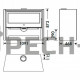 Печь-камин Panadero ALLEGRO