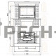 Камин Мета (облицовка Троя 705 с топкой Селеник 700МШ)