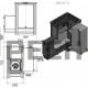 Дровяная печь для бани Везувий Русичъ «АКВА» 22 (ДТ-4) без бака