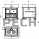 Отопительно-варочная печь La Nordica Rosa XXL - Maiolica