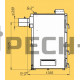 Пеллетный котел ZOTA Pellet 100S (бункер справа)