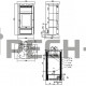 Дровяная печь La Nordica Norma S Evo Idro DSA