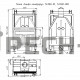 Каминная топка EcoKamin Альфа 700 KВ контргруз (TA700-1KB)