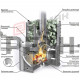 Дровяная печь для бани Ермак Элит 16-ПС (сетка)