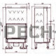 Каминная топка La Nordica Monoblocco in Ironker 750 Piano