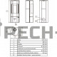 Печь-камин ABX Nagano