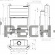Каминная топка Romotop HEAT 3G L 88.66.01