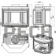 Каминная топка Chazelles CP801L