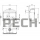 Газовая топка Kal-Fire GP105/59F (Fairo ECO-prestige 105/59 фронтальная)