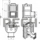 Дровяная печь для бани Эверест INOX 20 (281) Ковка