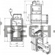 Дровяная печь для бани Эверест INOX 25 (280)