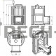 Дровяная печь для бани Эверест INOX 20 (280) Ковка