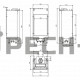 Каминная топка Kratki LEO/45/68/G20 (магистральный газ)