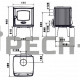 Печь-камин Dovre 325CB/B