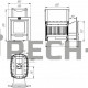 Дровяная печь для бани Теплодар Русь-Сетка 18 Л Панорама