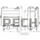 Каминная топка Romotop HEAT R/L 3G L 81.51.40.21