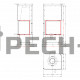 Каминная топка Astov П2С 6057