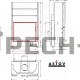 Каминная топка Astov ПТ 7363