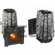 Печь для бани Grill-D Cometa 350 Vega Window Max Stone