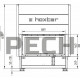 Каминная топка Hoxter HAKA 89/45h (под подключение аккумулятивных колец)