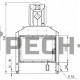 Каминная топка Hoxter HAKA 78/57T (стальной теплообменник с вертикальным выходом)
