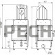 Каминная топка Hoxter ECKA 51/51/51L (стальной теплообменник)