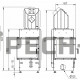 Каминная топка Hoxter ECKA 51/51/51L (с аккумулятивным комплектом)